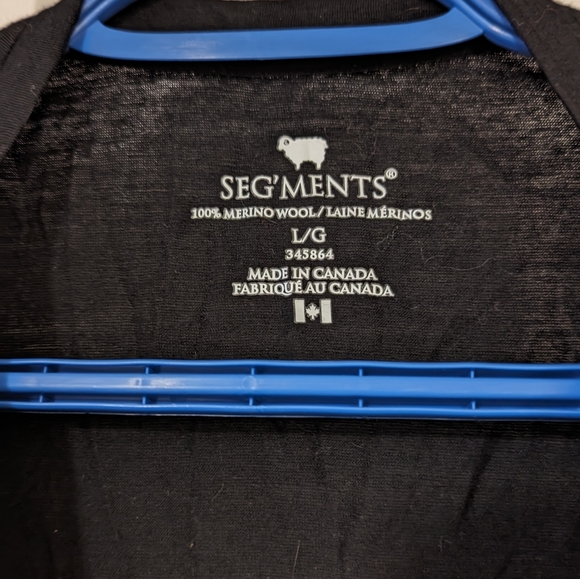 Seg'ments 100% Merino Wool Long Sleeve - Picture 2 of 2